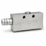 SUPAPĂ HIDRAULICĂ DUBLĂ DE CONTROL SARCINĂ BOSCH-REXROTH 250bar/ COUNTERBALANCE VALVE BLOCK : 084961030201020