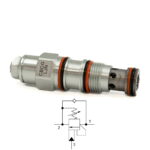 UN Hydraulics CBCG-LJN / 177909 / 707825 – Supapă Counterbalance 4,5:1, 140–350 bar, 60 l/min, T-11A(Уравновешивающий гидравлический клапан)