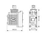 Danfoss / Sauer-Danfoss 157B4735 PVEA32 – Actuator electrohidraulic proporțional 11–32V, IP66, pentru PVG32 - imagine 3
