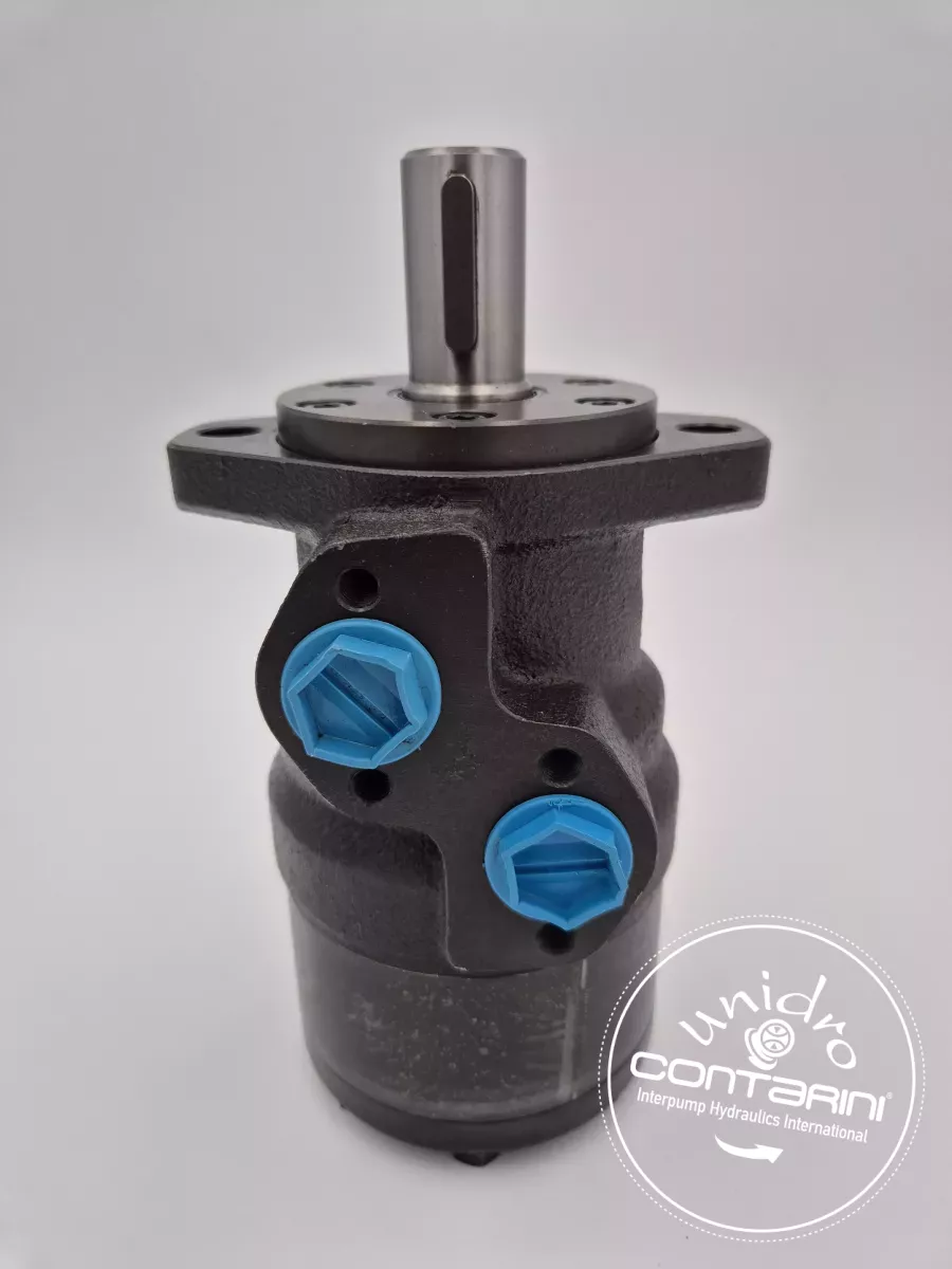 moteur-orbital-mc-r-100-co-n-d-omrncodpalier-a-aiguille-abre-1 CONTARINI MCRN400CD0 – Motor hidraulic orbital 381,4 cm³/rot, 60 l/min, Ø25 mm - imagine 1