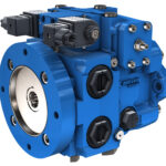 Pompă Hidraulică POCLAIN hidrostatica cu pistoane axiale și cilindree variabilă pentru transmisii în circuit închis PM30-35-S3-P12-08-V5-R-ZE