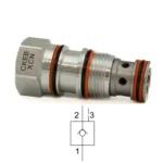 SUN Hydraulics 385651 / 280575 CKEB-XCN – Supapă de sens pilotată 3:1, 120 l/min, 350 bar, T-2A(Пилотно-управляемый обратный гидравлический клапан)