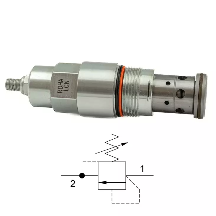 tuotesivu_PAINEENRAJOITUS70-420T-16ASOPIVATPESaTICXSTAIIMXS_69437_6ee175e67250_1 SUN Hydraulics P000010634 / 263164 RDHA-LCN – Supapă relief directă, 70–420 bar, 380 l/min, T-16A - imagine 1